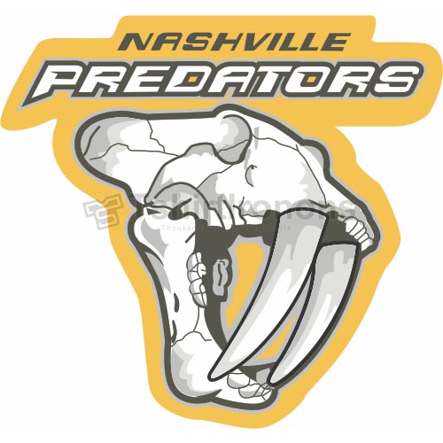 Nashville Predators T-shirts Iron On Transfers N212 - Click Image to Close